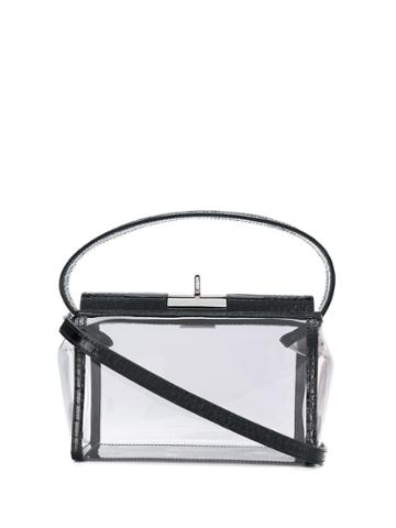 Gu De Transparent Box Bag - Black