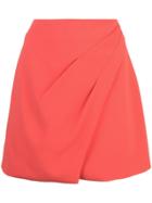 Alice+olivia Shaylee Asymmetric Skirt - Red
