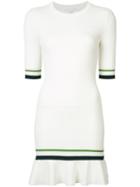 Veronica Beard - Ace Novel Stitch Dress - Women - Nylon/polyester/spandex/elastane/viscose - L, White, Nylon/polyester/spandex/elastane/viscose