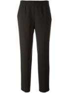 Piazza Sempione Classic Trousers, Women's, Size: 52, Brown, Polyamide/spandex/elastane/virgin Wool