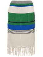 Coohem Ribbed Knit Skirt - Multicolour