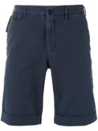 Incotex - Chino Shorts - Men - Cotton/spandex/elastane - 50, Blue, Cotton/spandex/elastane