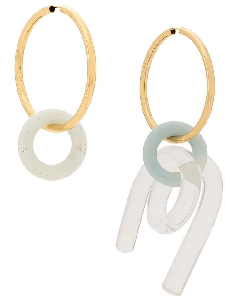 Esteban Cortazar Turquoise And Resin Earring Set - Neutrals