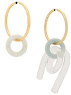 Esteban Cortazar Turquoise And Resin Earring Set - Neutrals