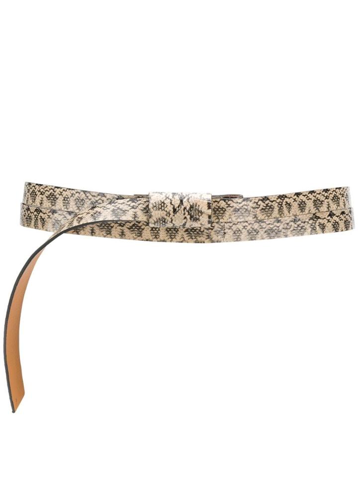 Atp Atelier Tino Belt - Neutrals