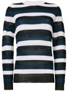 Sonia Rykiel Striped Sweater - Blue