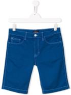 Harmont & Blaine Junior Teen Slim-fit Shorts - Blue