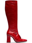 Dorateymur Red Knee Length 90 Leather Boots