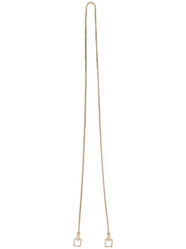 Valextra Chain Strap - Gold