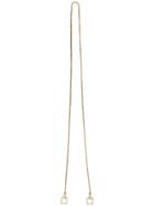 Valextra Chain Strap - Gold