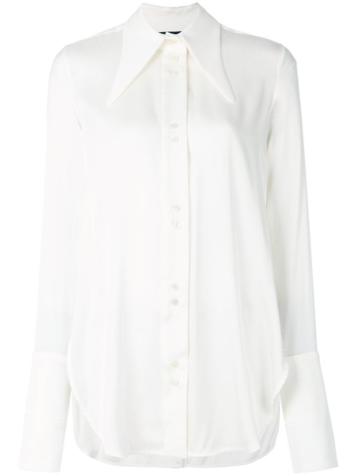 Ellery Oversized Collar Shirt - White