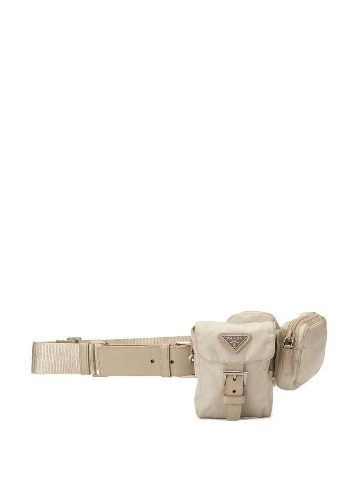 Prada Pre-owned Logo Belt Bag - Neutrals