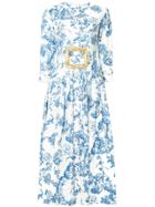 Oscar De La Renta Oscar De La Renta 19rn2819ftoblu Blue Natural