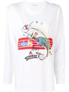 Etro Lizard Print T-shirt - White