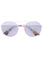 Prada Eyewear Cinema Round Sunglasses - Pink & Purple