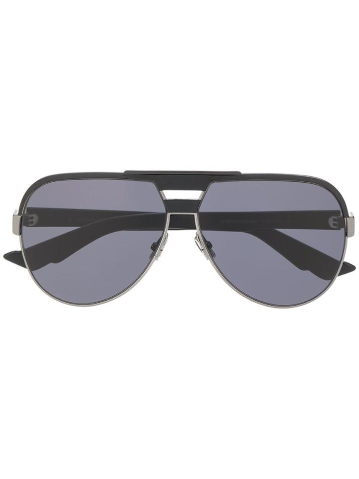 Dior Eyewear Forerunner Aviator Sunglasses - Black