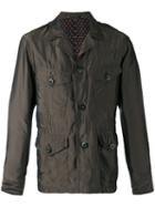 Paul Smith - Notched Collar Jacket - Men - Cupro - L, Brown, Cupro