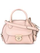 Salvatore Ferragamo Mini 'fiamma' Crossbody Bag, Women's, Nude/neutrals