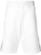 Moschino Side-logo Shorts - White