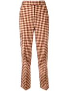 Ports 1961 Check Cropped Trousers - Multicolour