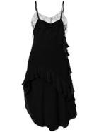 Almaz Ruffled Dress - Black