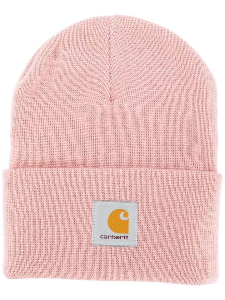 Carhartt Logo Patch Beanie - Pink & Purple