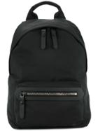 Lanvin Leather-trimmed Backpack - Black