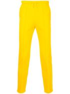 Astrid Deigner Embroidered Logo Sweatpants - Yellow & Orange