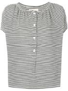 The Great Oversized Striped T-shirt - Grey