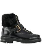 Billionaire Lace-up Boots - Black