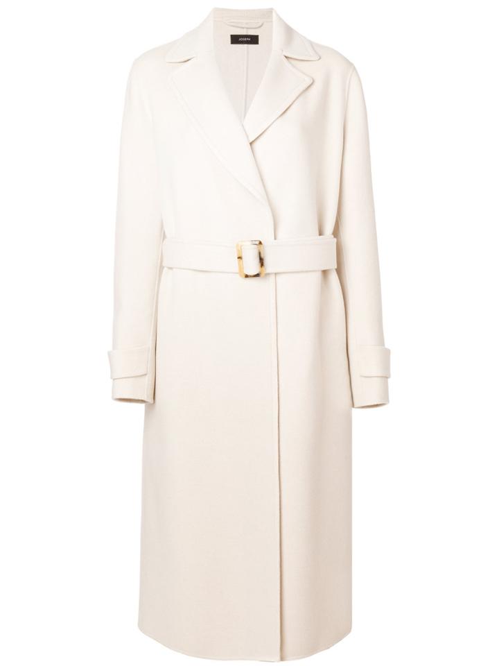 Joseph Long Belted Waist Coat - Nude & Neutrals