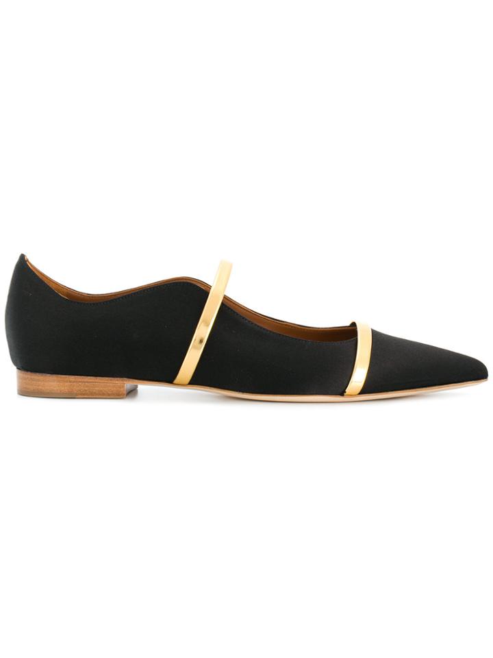Malone Souliers Maureen Ballerinas - Black