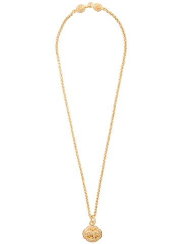 Chanel Pre-owned Chanel Pendant Necklace - Metallic