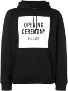 Opening Ceremony Logo Print Hoodie - Black