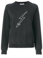 Givenchy Lightening Bolt Sweatshirt - Black