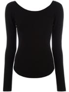Lemaire Fitted Knitted Top - Black