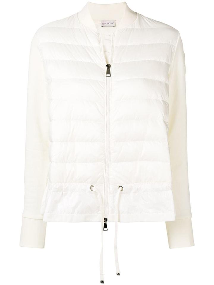 Moncler Padded Bomber Jacket - Neutrals