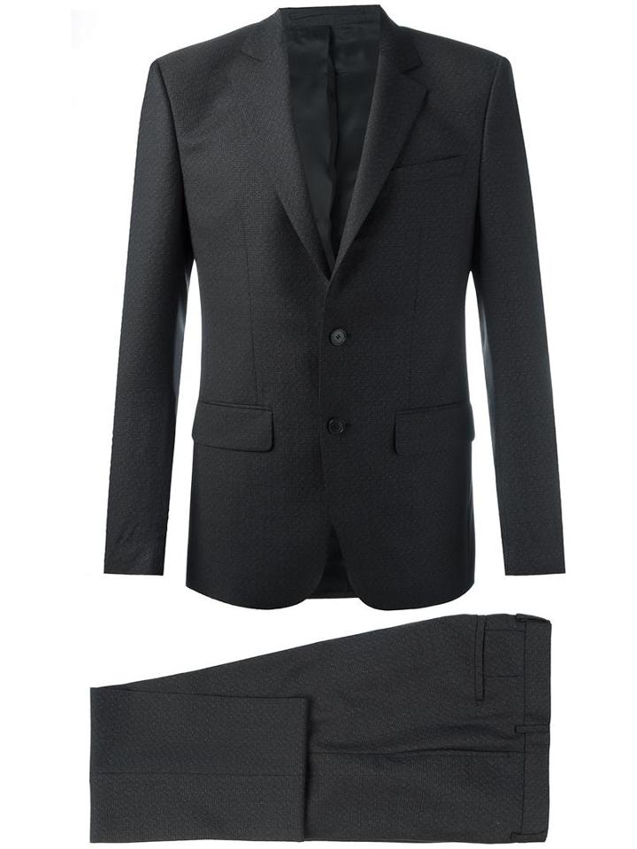 Givenchy Two Piece Suit, Men's, Size: 54, Grey, Wool/silk/cupro/cotton