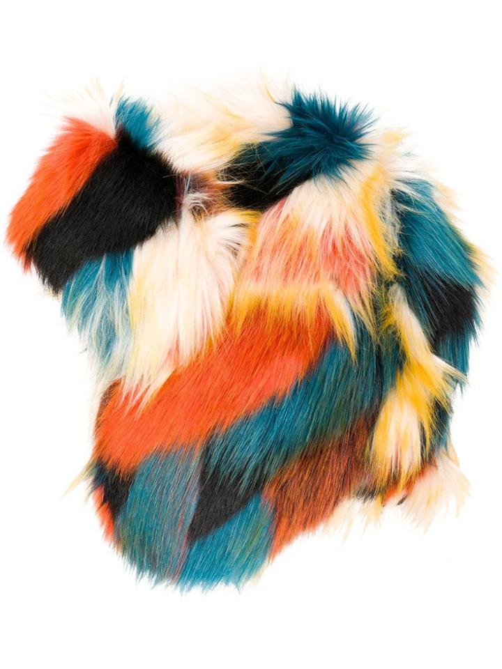Maison Michel Gia Trapper Hat - Blue