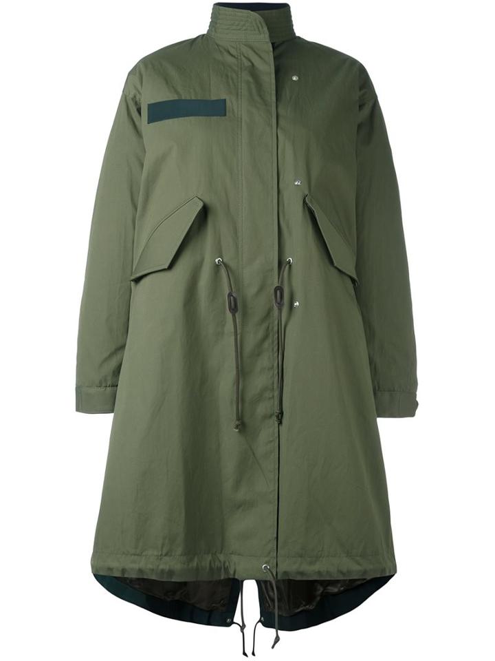 Sacai Layered Fishtail Parka