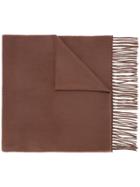 Gieves & Hawkes Classic Scarf - Brown