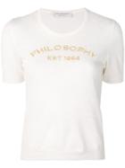 Philosophy Di Lorenzo Serafini Embroidered T-shirt - White