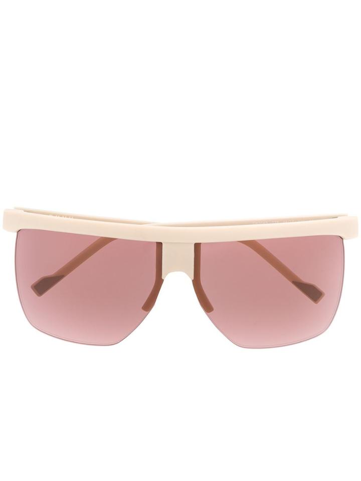 Dkny Aviator Sunglasses - Neutrals