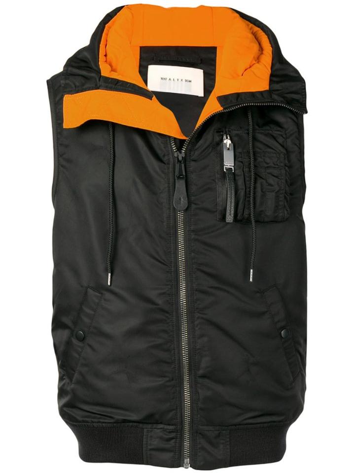 1017 Alyx 9sm Classic Nylon Ma-1 Vest - Black