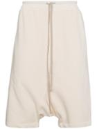 Rick Owens Drkshdw Drop Crotch Drawstring Shorts - Nude & Neutrals