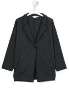 Andorine Teen Frayed Blazer - Grey