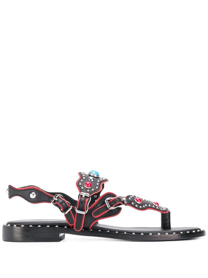 Ash Pacha Sandals - Black