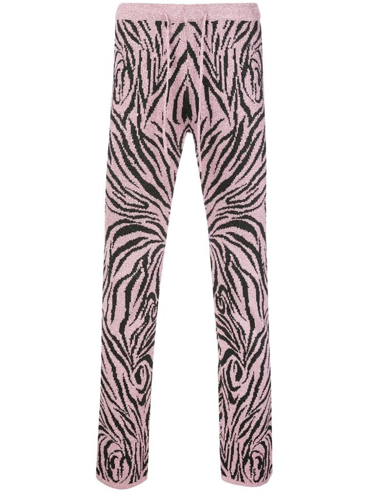 Lazoschmidl Tiger Print Archie Track Pants - Pink