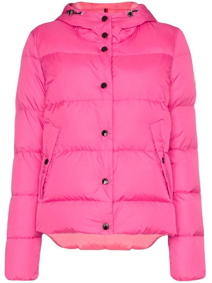Moncler Lena Quilted Puffer Jacket - Pink