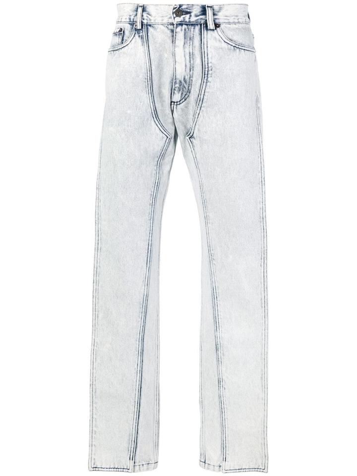 Y / Project Straight Leg Jeans - White